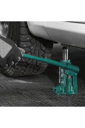 Домкрат гидравлический бутылочный, 2 т, 150-280 мм Сибртех