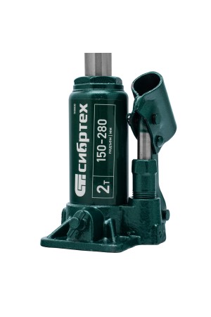 Домкрат гидравлический бутылочный, 2 т, 150-280 мм Сибртех