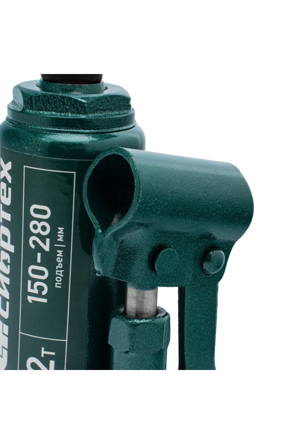 Домкрат гидравлический бутылочный, 2 т, 150-280 мм Сибртех