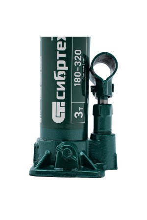 Домкрат гидравлический бутылочный, 3 т, 180-320 мм Сибртех