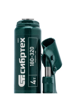 Домкрат гидравлический бутылочный, 4 т, 180-320 мм Сибртех