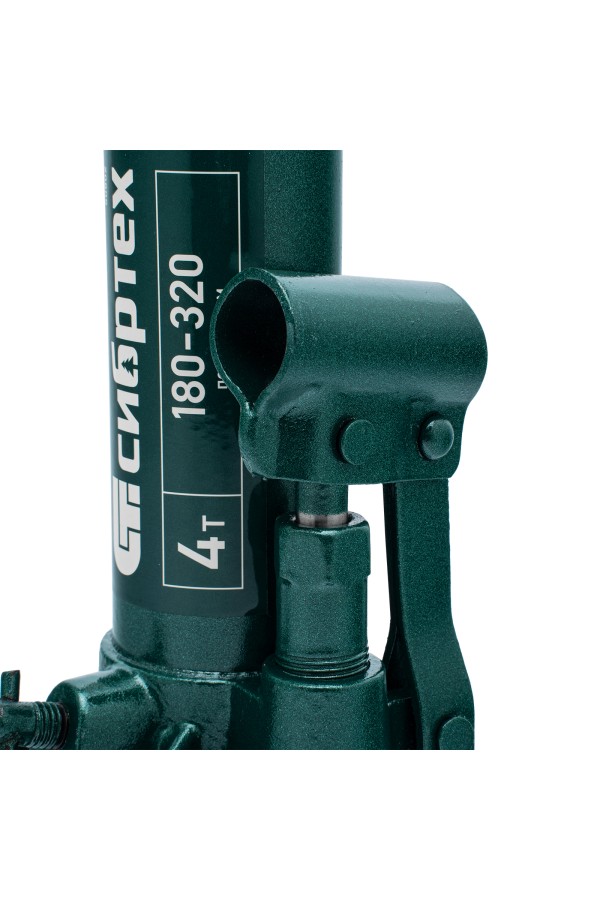 Домкрат гидравлический бутылочный, 4 т, 180-320 мм Сибртех