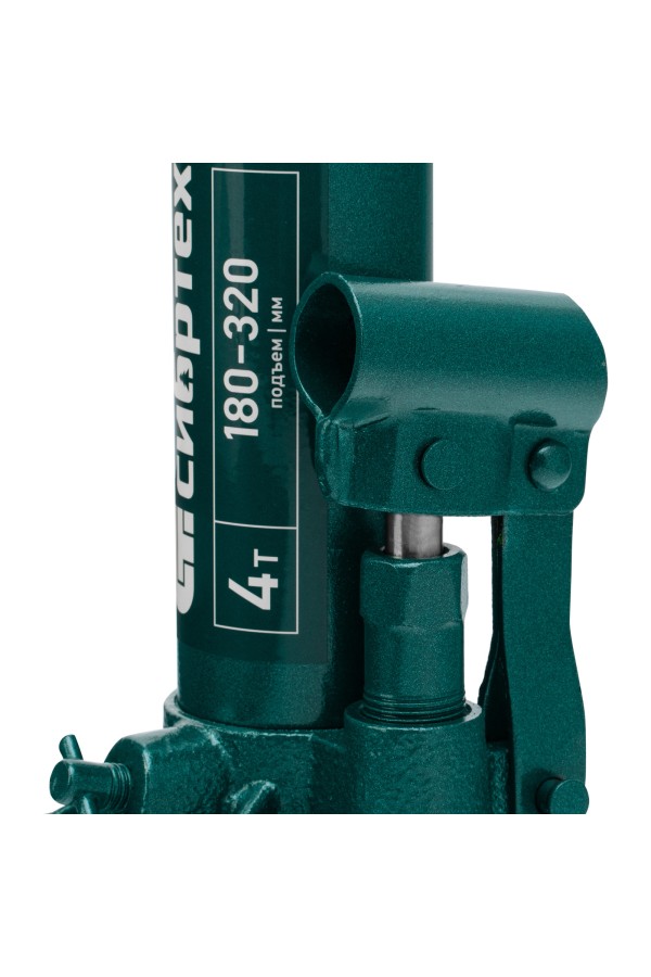 Домкрат гидравлический бутылочный, 4 т, 180-320 мм Сибртех
