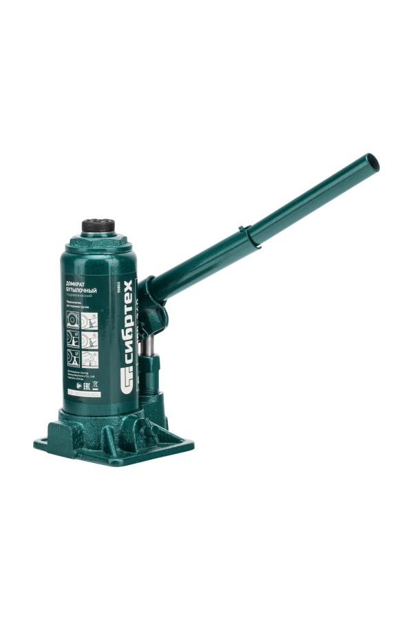 Домкрат гидравлический бутылочный, 5 т, 180-340 мм Сибртех