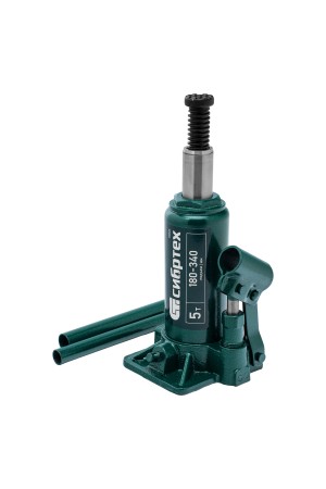 Домкрат гидравлический бутылочный, 5 т, 180-340 мм Сибртех