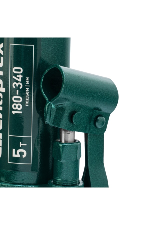 Домкрат гидравлический бутылочный, 5 т, 180-340 мм Сибртех