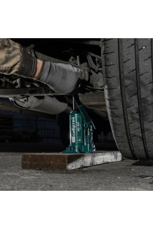 Домкрат гидравлический бутылочный, 6 т, 180-340 мм Сибртех