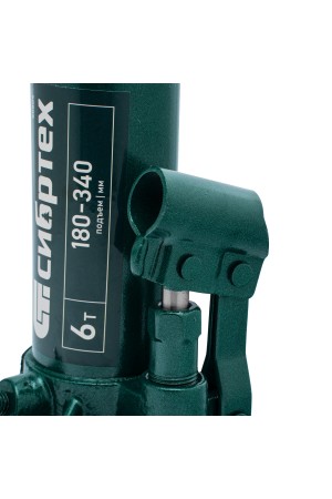 Домкрат гидравлический бутылочный, 6 т, 180-340 мм Сибртех