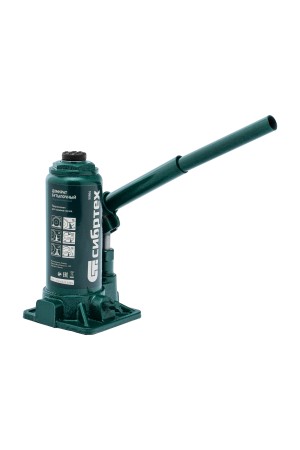 Домкрат гидравлический бутылочный, 6 т, 180-340 мм Сибртех