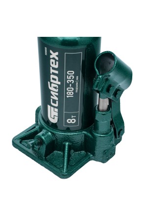 Домкрат гидравлический бутылочный, 8 т, 180-350 мм Сибртех