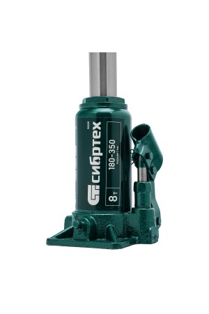 Домкрат гидравлический бутылочный, 8 т, 180-350 мм Сибртех