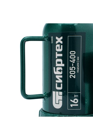 Домкрат гидравлический бутылочный, 16 т, 205-400 мм Сибртех