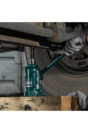 Домкрат гидравлический бутылочный, 16 т, 205-400 мм Сибртех