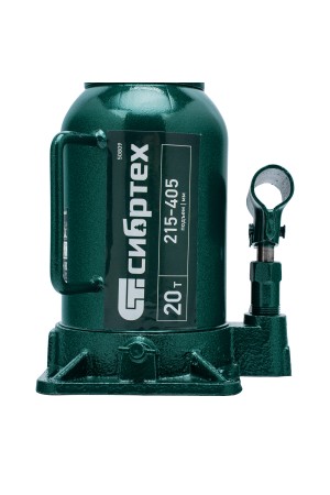 Домкрат гидравлический бутылочный, 20 т, 215-405 мм Сибртех