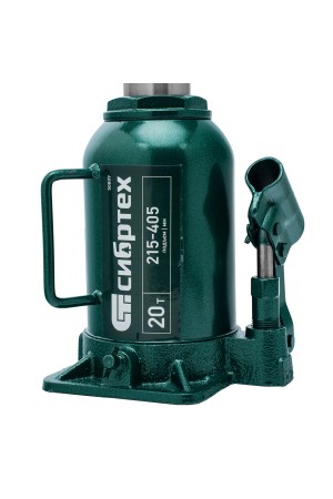 Домкрат гидравлический бутылочный, 20 т, 215-405 мм Сибртех