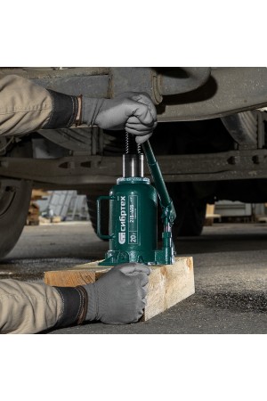 Домкрат гидравлический бутылочный, 20 т, 215-405 мм Сибртех