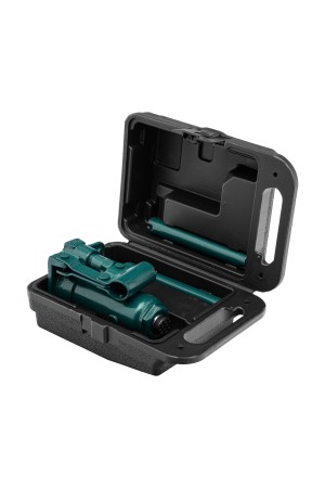 Домкрат гидравлический бутылочный, 2 т, 150-280 мм, в пласт. кейсе Сибртех