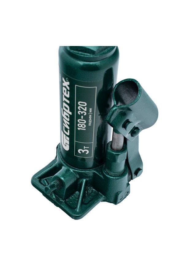 Домкрат гидравлический бутылочный, 3 т, 180-320 мм, в пласт. кейсе Сибртех