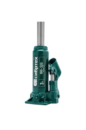 Домкрат гидравлический бутылочный, 3 т, 180-320 мм, в пласт. кейсе Сибртех