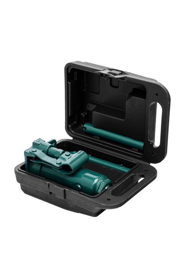 Домкрат гидравлический бутылочный, 3 т, 180-320 мм, в пласт. кейсе Сибртех