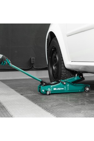 Домкрат гидравлический подкатной, 2 т, 85-330 мм, низкий подхват Сибртех