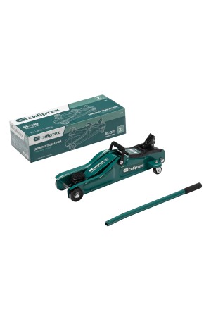 Домкрат гидравлический подкатной, 2 т, 85-330 мм, низкий подхват Сибртех