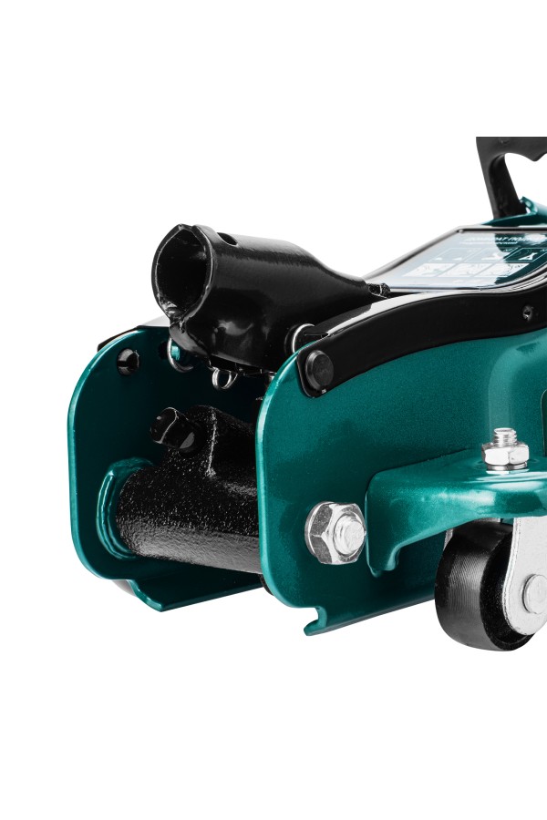 Домкрат гидравлический подкатной, 2 т, 85-330 мм, низкий подхват, в пласт. кейсе Сибртех