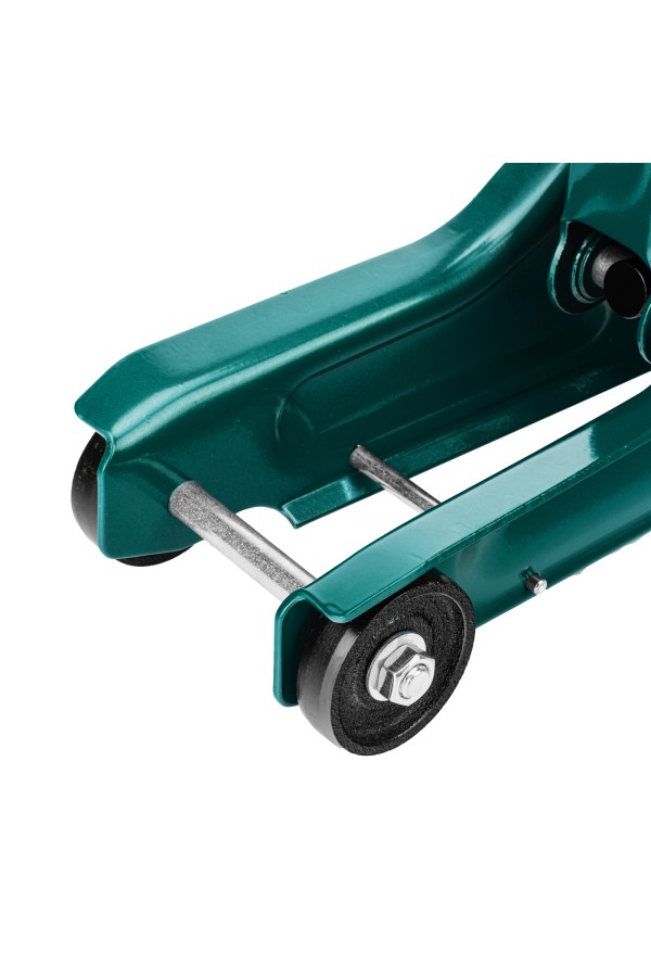 Домкрат гидравлический подкатной, 2 т, 85-330 мм, низкий подхват, в пласт. кейсе Сибртех