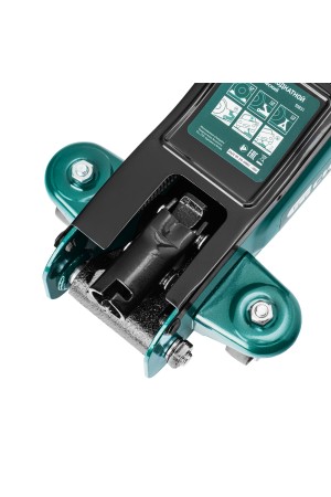 Домкрат гидравлический подкатной, 2 т, 85-330 мм, низкий подхват, в пласт. кейсе Сибртех