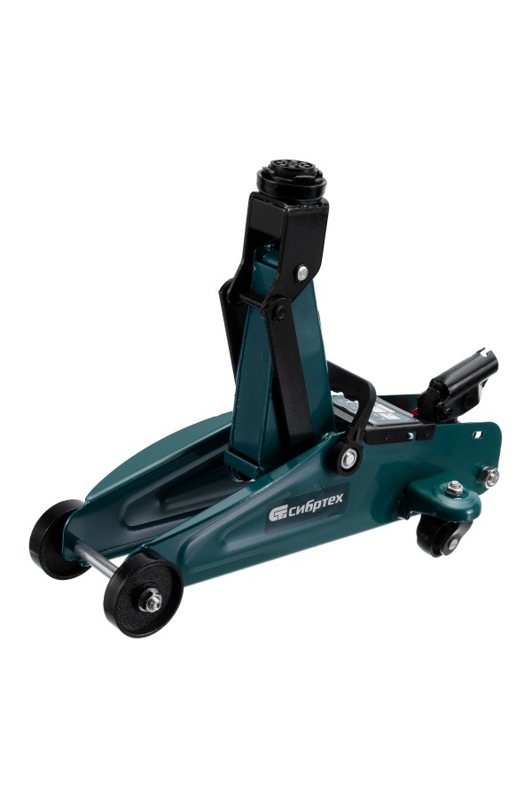 Домкрат гидравлический подкатной, 2 т, 127-330 мм Сибртех