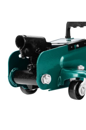 Домкрат гидравлический подкатной, 2 т, 127-330 мм, в пласт. кейсе Сибртех