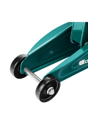 Домкрат гидравлический подкатной, 2 т, 127-330 мм, в пласт. кейсе Сибртех