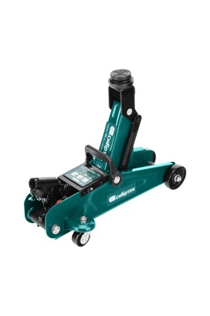 Домкрат гидравлический подкатной, 2 т, 135-320 мм, в пласт. кейсе Сибртех