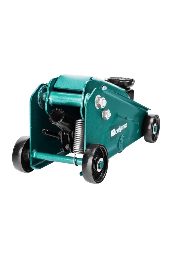 Домкрат гидравлический подкатной, 2,5 т, 148-387 мм, в пласт. кейсе Сибртех