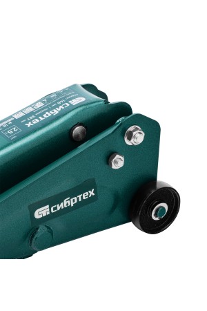 Домкрат гидравлический подкатной, 2,5 т, 148-387 мм, в пласт. кейсе Сибртех