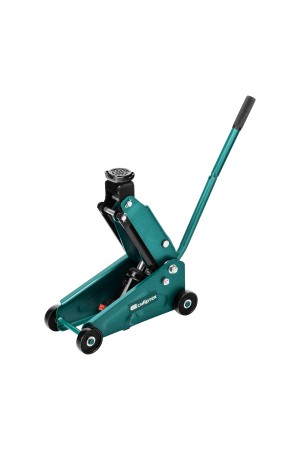 Домкрат гидравлический подкатной, 2,5 т, 148-387 мм, в пласт. кейсе Сибртех