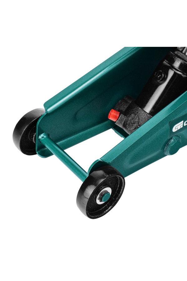 Домкрат гидравлический подкатной, 2,5 т, 148-387 мм, в пласт. кейсе Сибртех