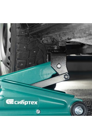 Домкрат гидравлический подкатной, 3 т, 135-400 мм Сибртех