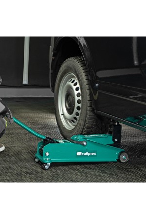 Домкрат гидравлический подкатной, 3 т, 192-532 мм, SUV Сибртех