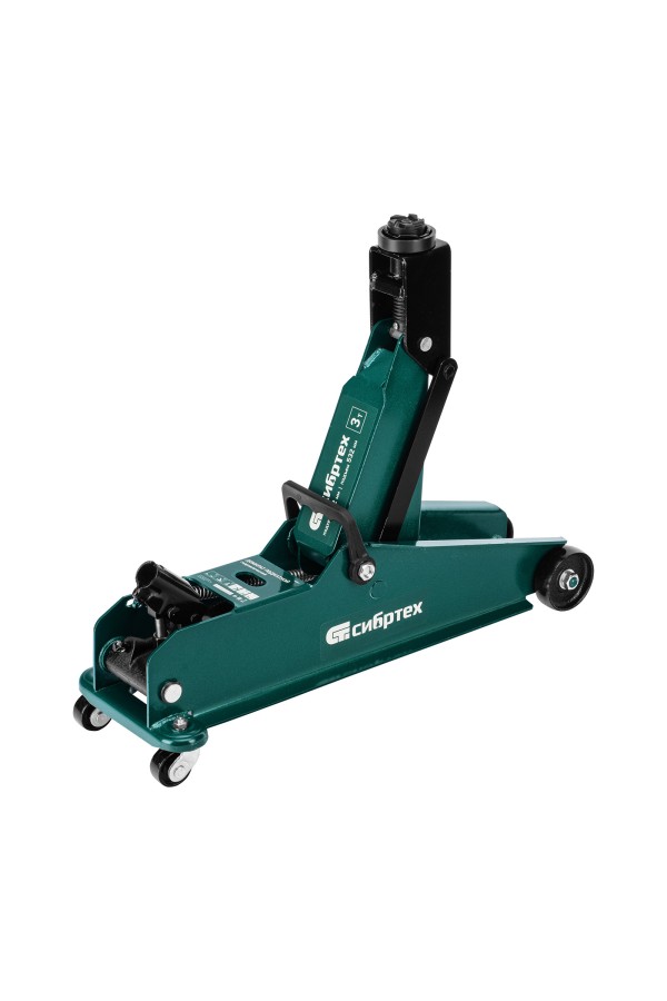 Домкрат гидравлический подкатной, 3 т, 192-532 мм, SUV Сибртех