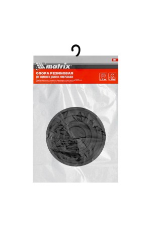 Резиновая опора для подкатного домкрата D 105 мм. H 35 мм Matrix Россия