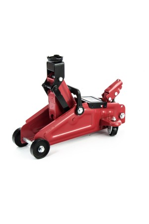 Домкрат гидравлический подкатной, 2 т, h подъема 140-285 мм, в пластиковом кейсе, compact Sparta