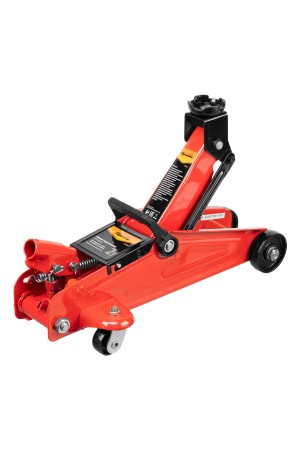 Домкрат гидравлический подкатной, 2 т, h подъема 125-300 мм, в пластиковом кейсе Sparta