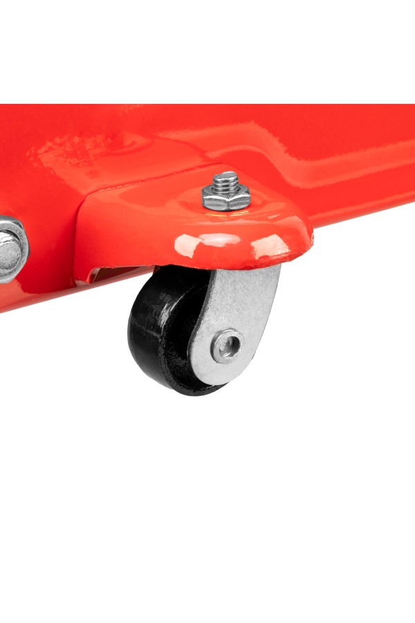 Домкрат гидравлический подкатной, 2 т, h подъема 125-300 мм, в пластиковом кейсе Sparta