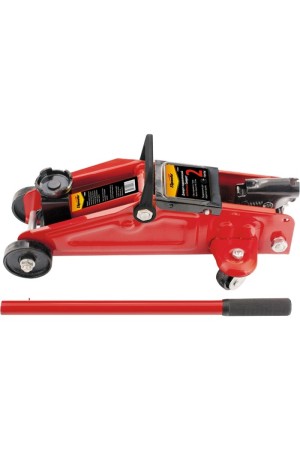 Домкрат гидравлический подкатный, 2 т, h подъема 125-300 мм, в пластиковом кейсе Sparta