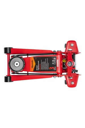 Домкрат гидравлический подкатной, 3 т, h подъема 130-465 мм Sparta