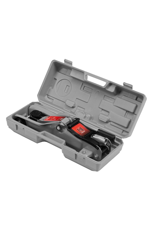 Домкрат гидравлический подкатной 2 т в пластиковом кейсе 85-330 мм. Low Profile Matrix