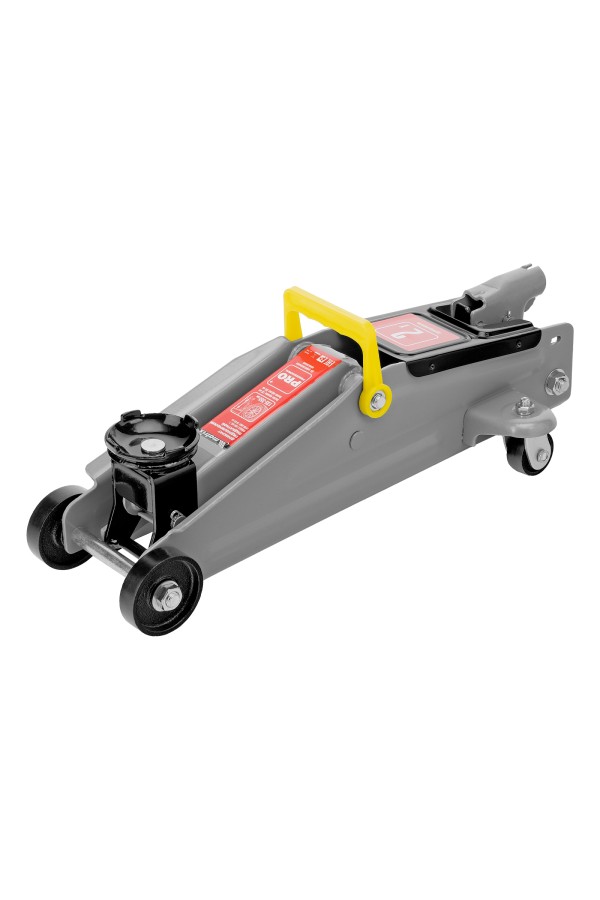 Домкрат гидравлический подкатной, 2 т, высота подъема 135-355 мм Matrix