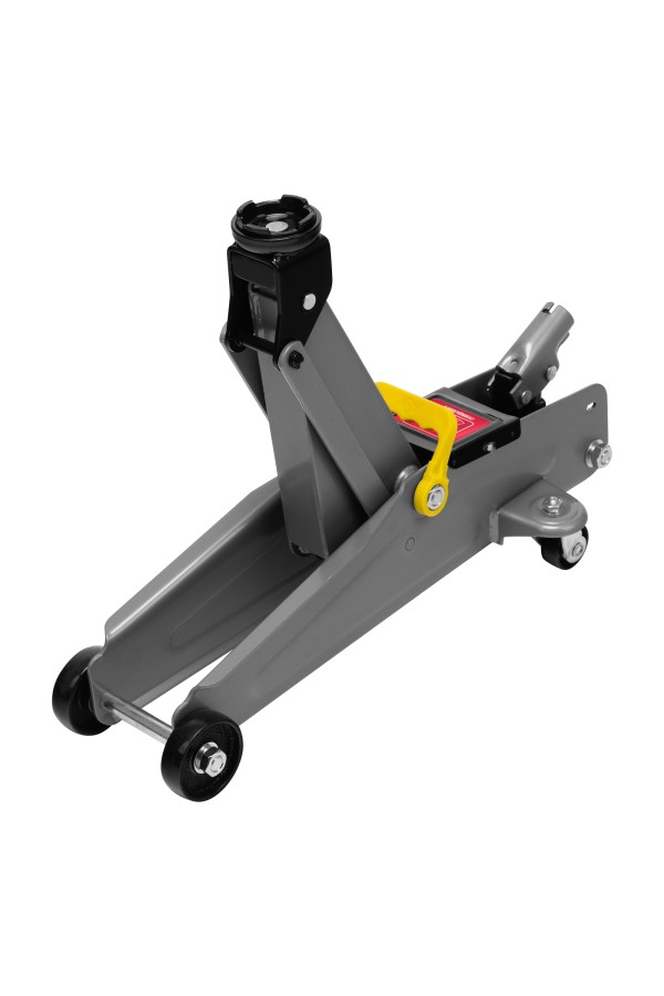 Домкрат гидравлический подкатной, 2 т, высота подъема 135-385 мм, в пластиковый кейсе Matrix