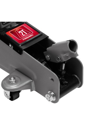 Домкрат гидравлический подкатной, 2 т, высота подъема 135-385 мм, в пластиковый кейсе Matrix